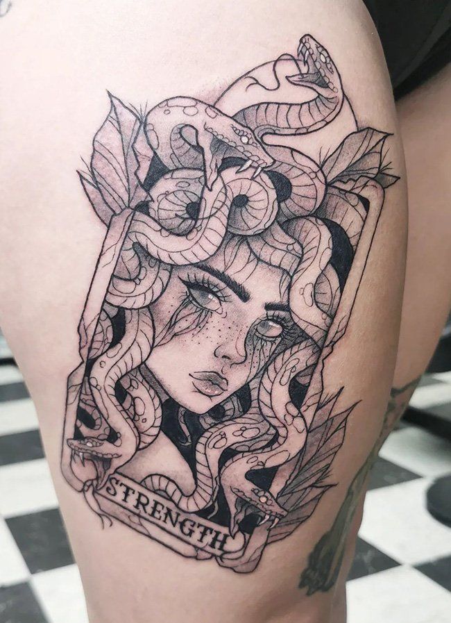 Medusa tattoo