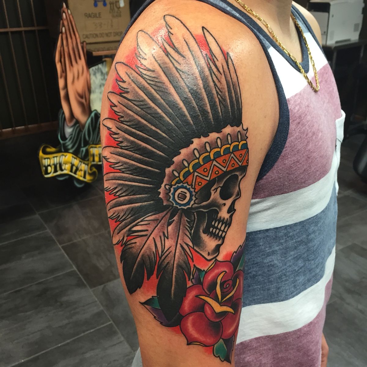 Unique American Traditional Tattoo