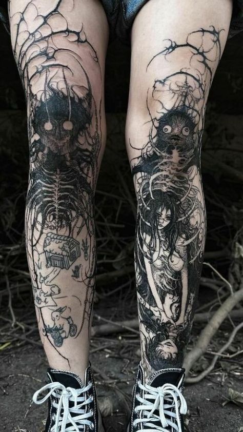 dark gothic tattoo