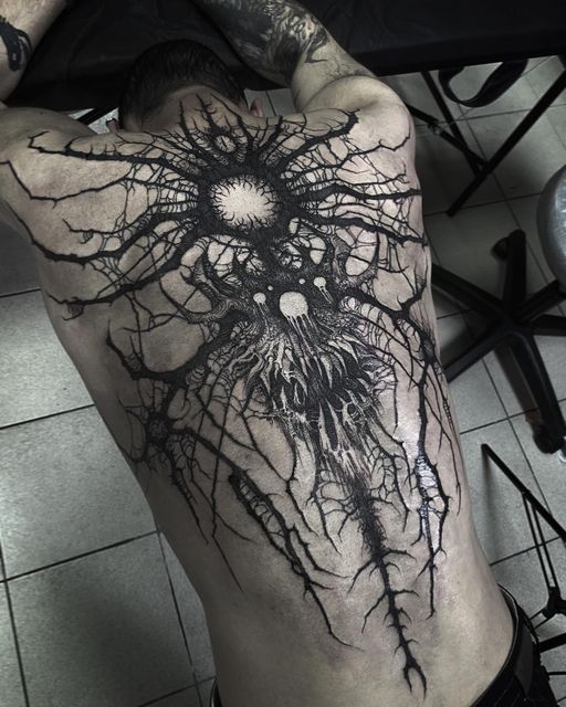 dark victorian gothic tattoo