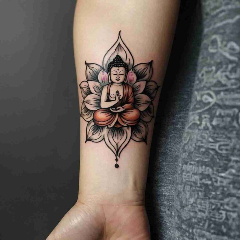Buddha Hand Tattoo