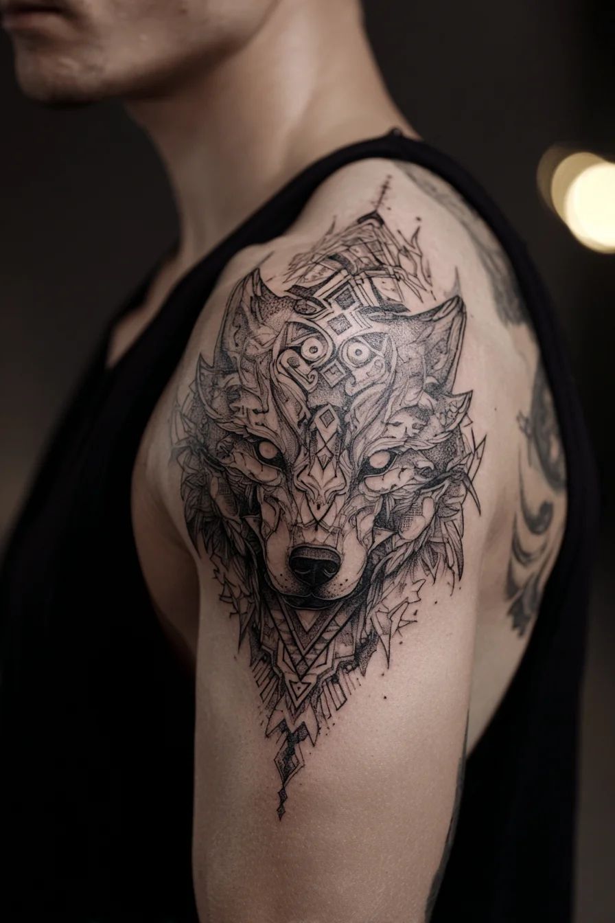 Upper Arm Tattoo Men Half Sleeves Ideas