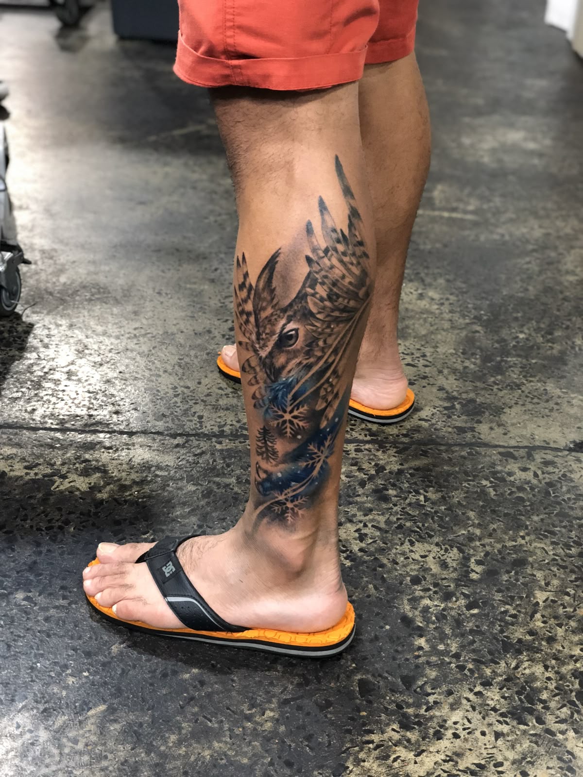 ankle tattoo