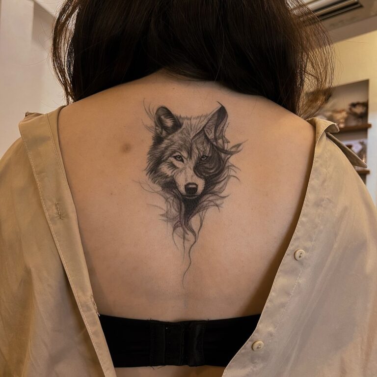 wolf tattoo