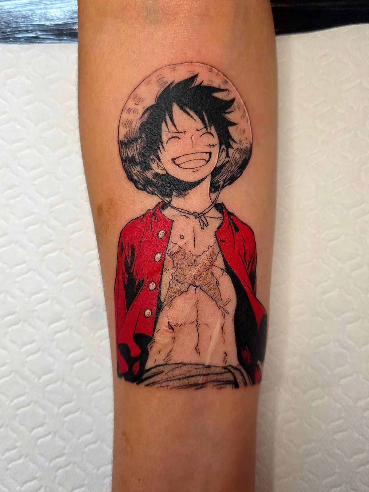 anime tattoo
