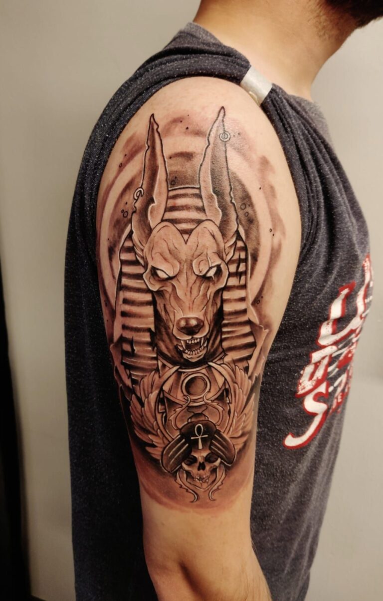 anubis tattoo