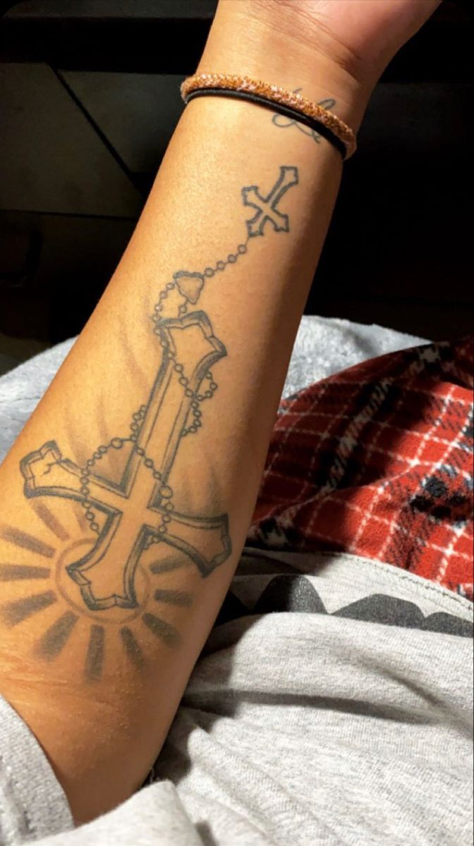 cross tattoo