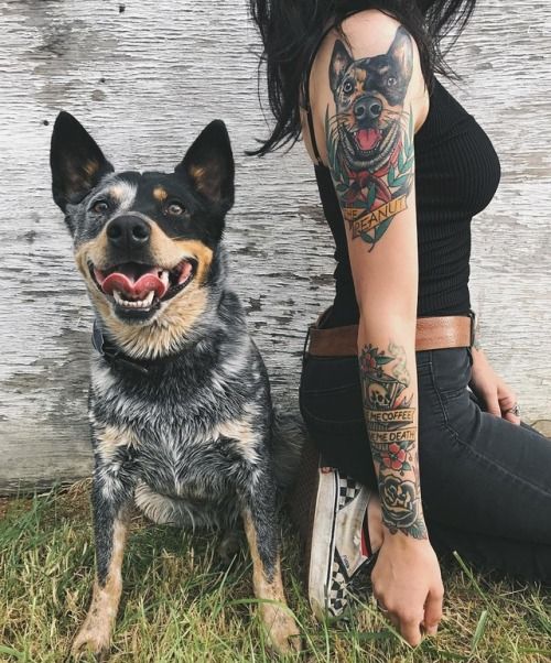 dog tattoo