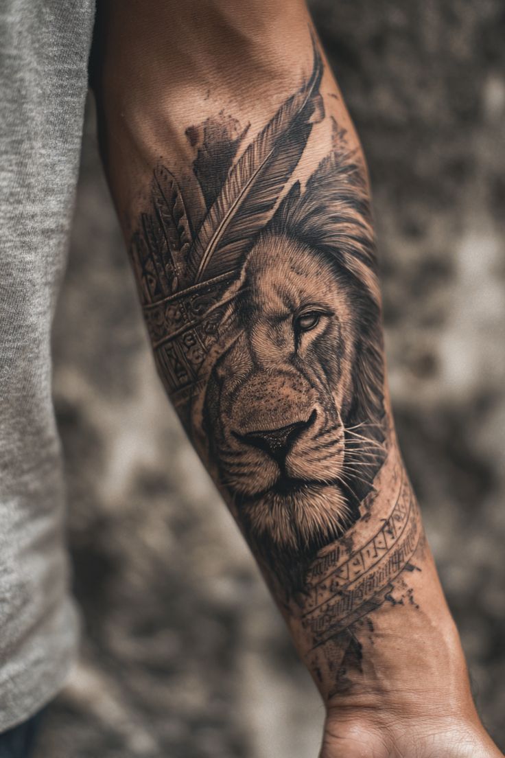 forearm tattoo men