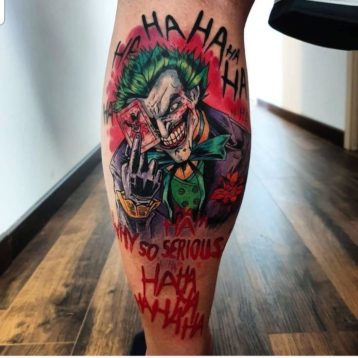 joker tattoo