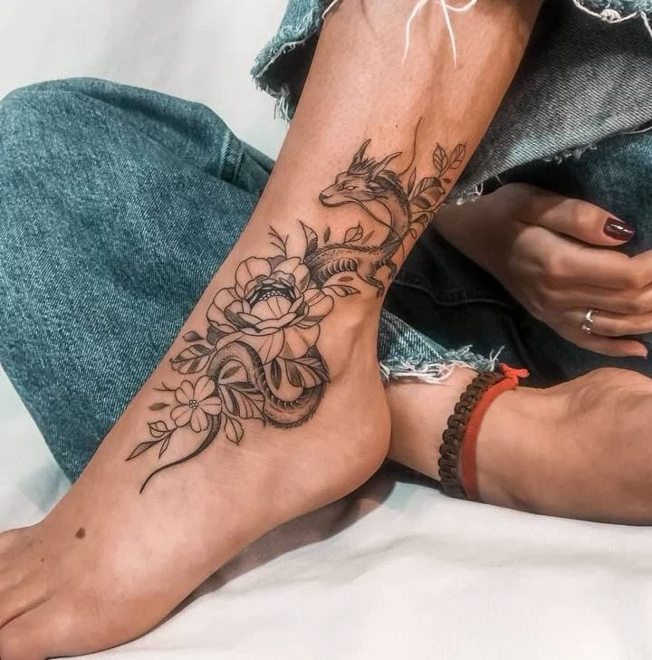 Ankle Tattoos for Women