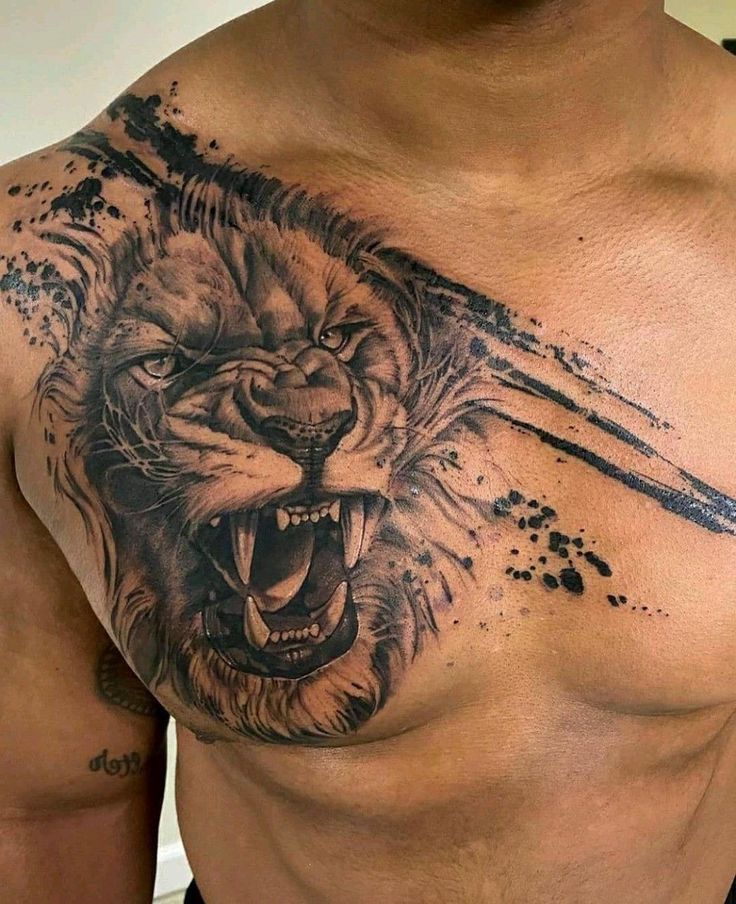 Men’s Shoulder Tattoo