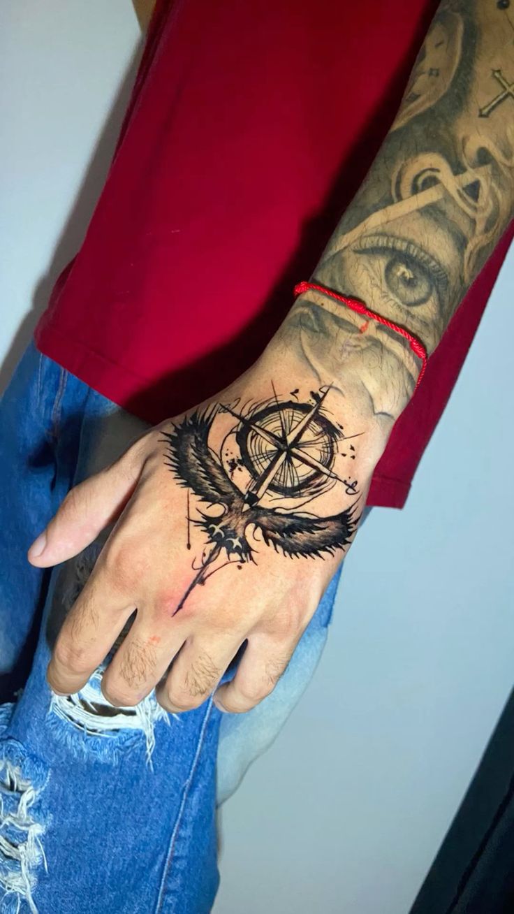 Hand Tattoos For Guys