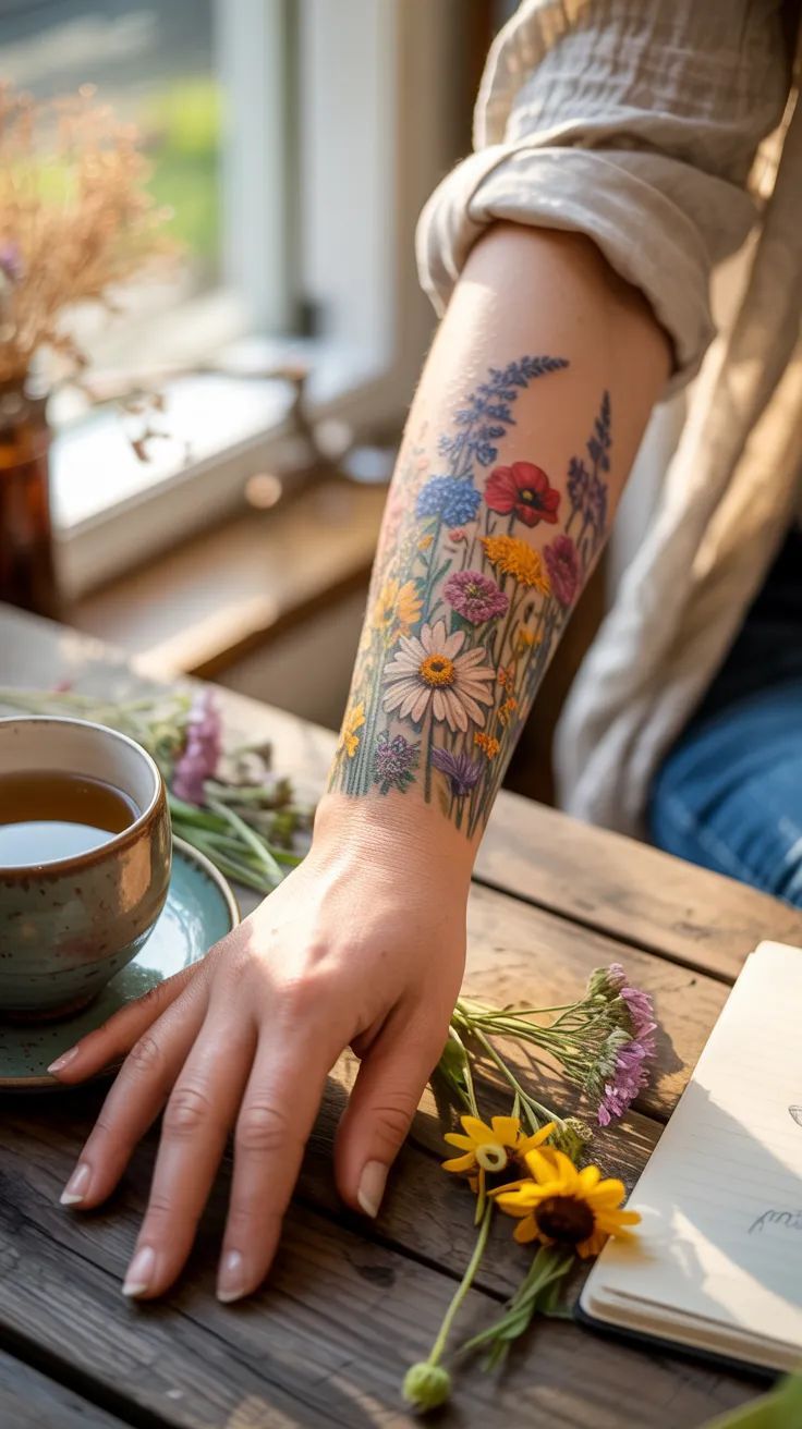 Lower Arm Tattoos for Women